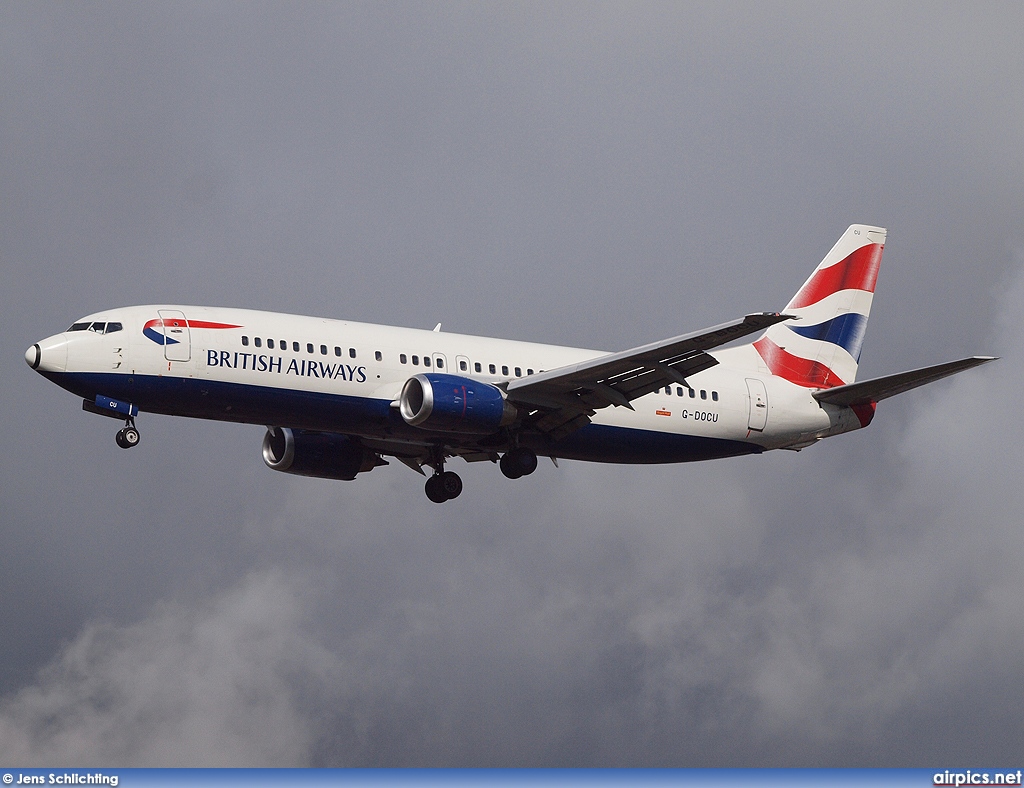 G-DOCU, Boeing 737-400, British Airways