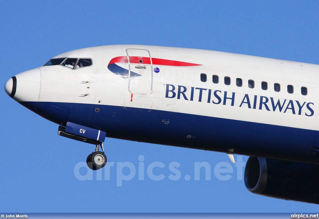 G-DOCV, Boeing 737-400, British Airways