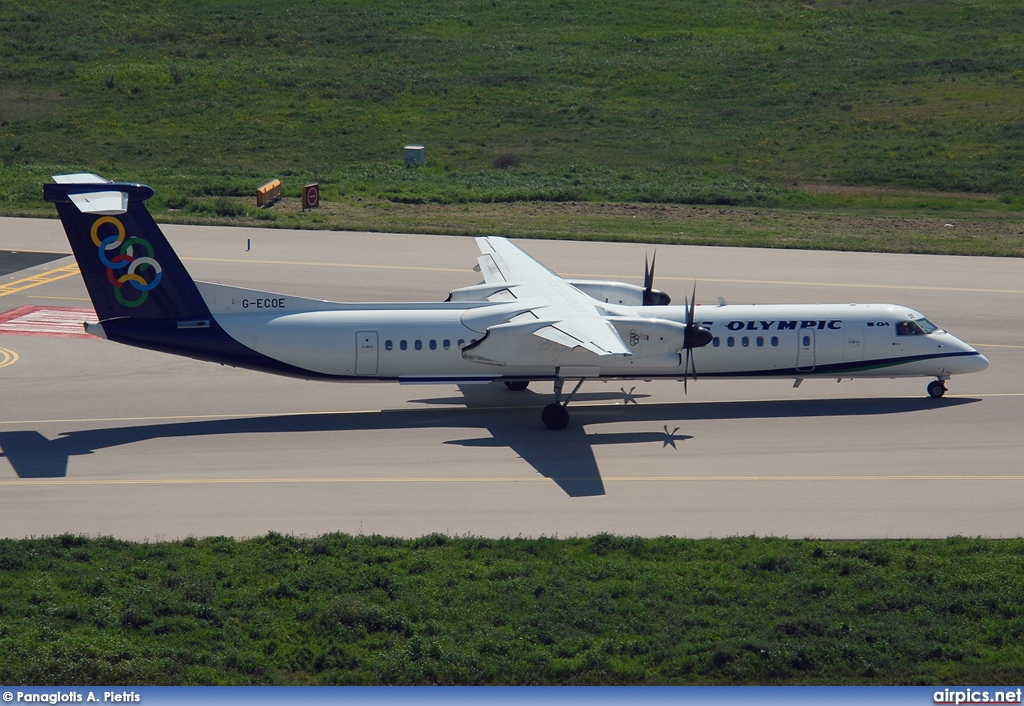 G-ECOE, De Havilland Canada DHC-8-400Q Dash 8, Olympic Air