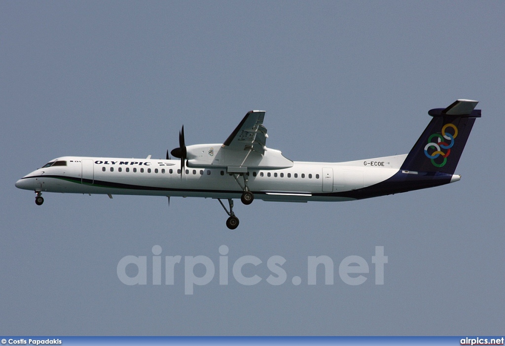 G-ECOE, De Havilland Canada DHC-8-400Q Dash 8, Olympic Air