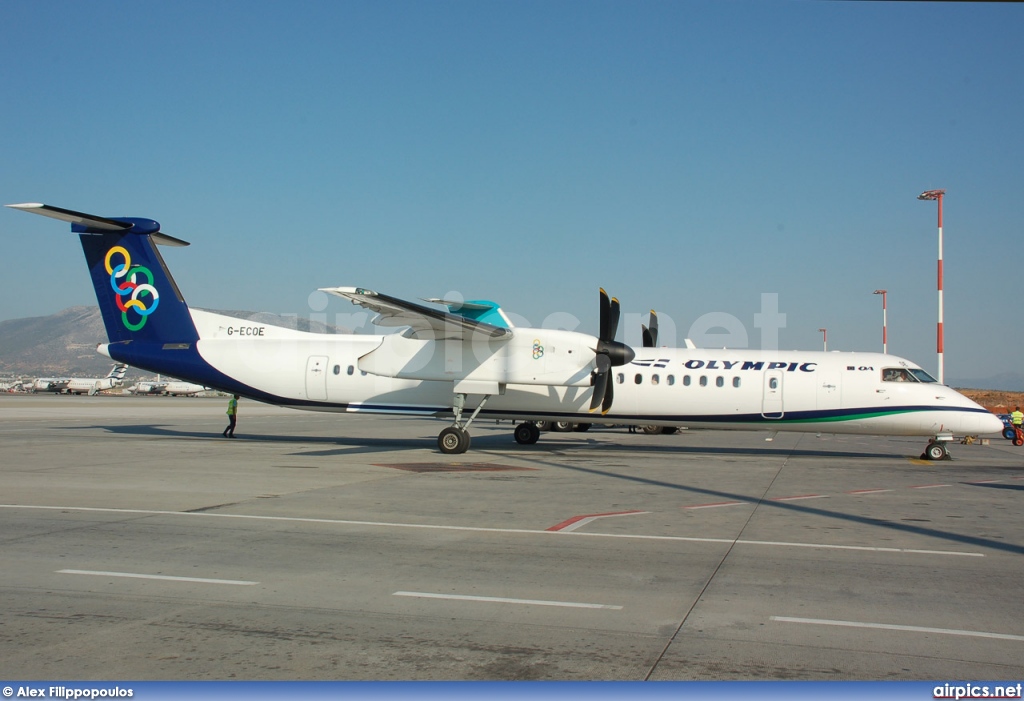 G-ECOE, De Havilland Canada DHC-8-400Q Dash 8, Olympic Air