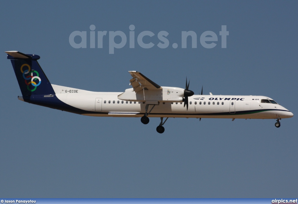 G-ECOE, De Havilland Canada DHC-8-400Q Dash 8, Olympic Air