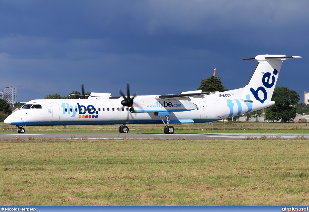 G-ECOH, De Havilland Canada DHC-8-400Q Dash 8, flybe.British European