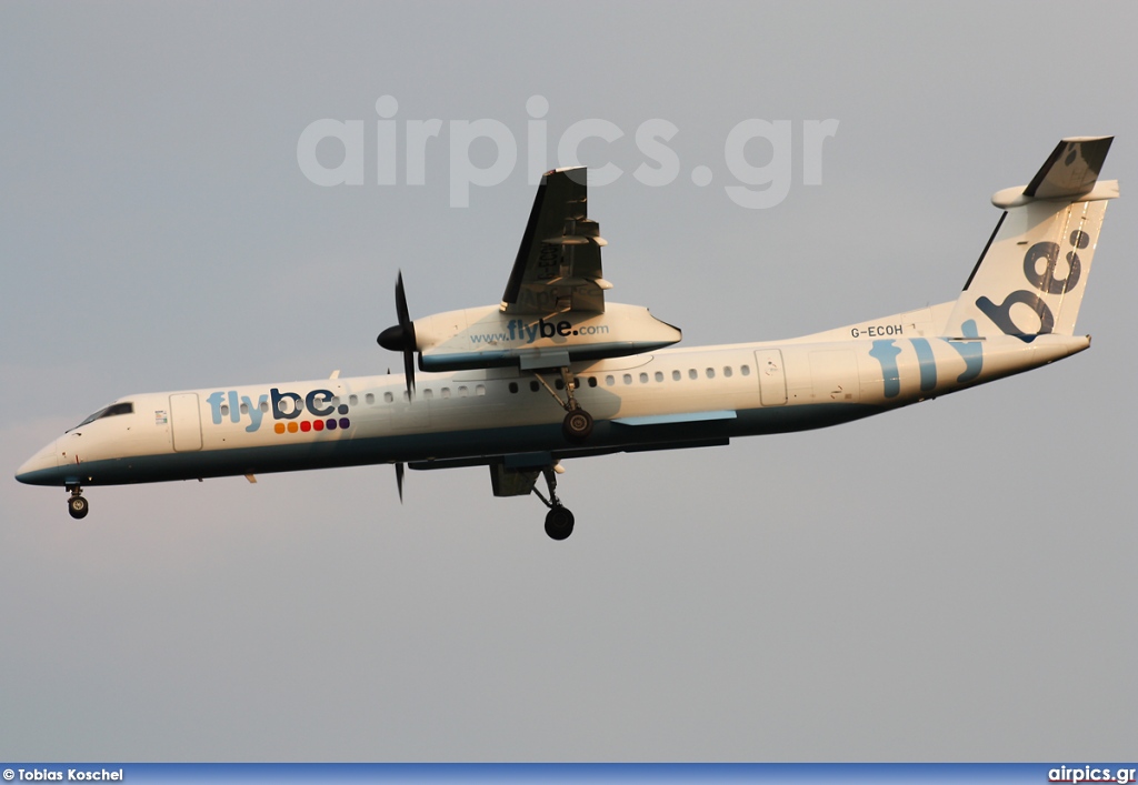 G-ECOH, De Havilland Canada DHC-8-400Q Dash 8, flybe.British European