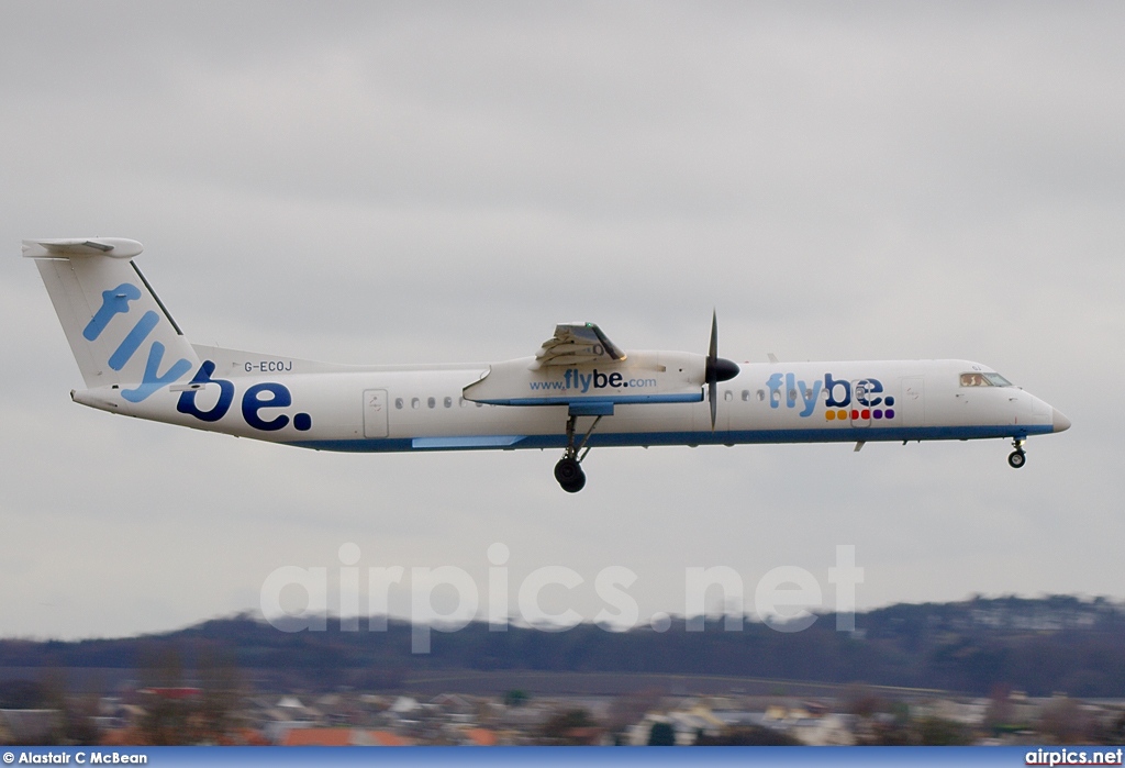 G-ECOJ, De Havilland Canada DHC-8-400Q Dash 8, flybe.British European