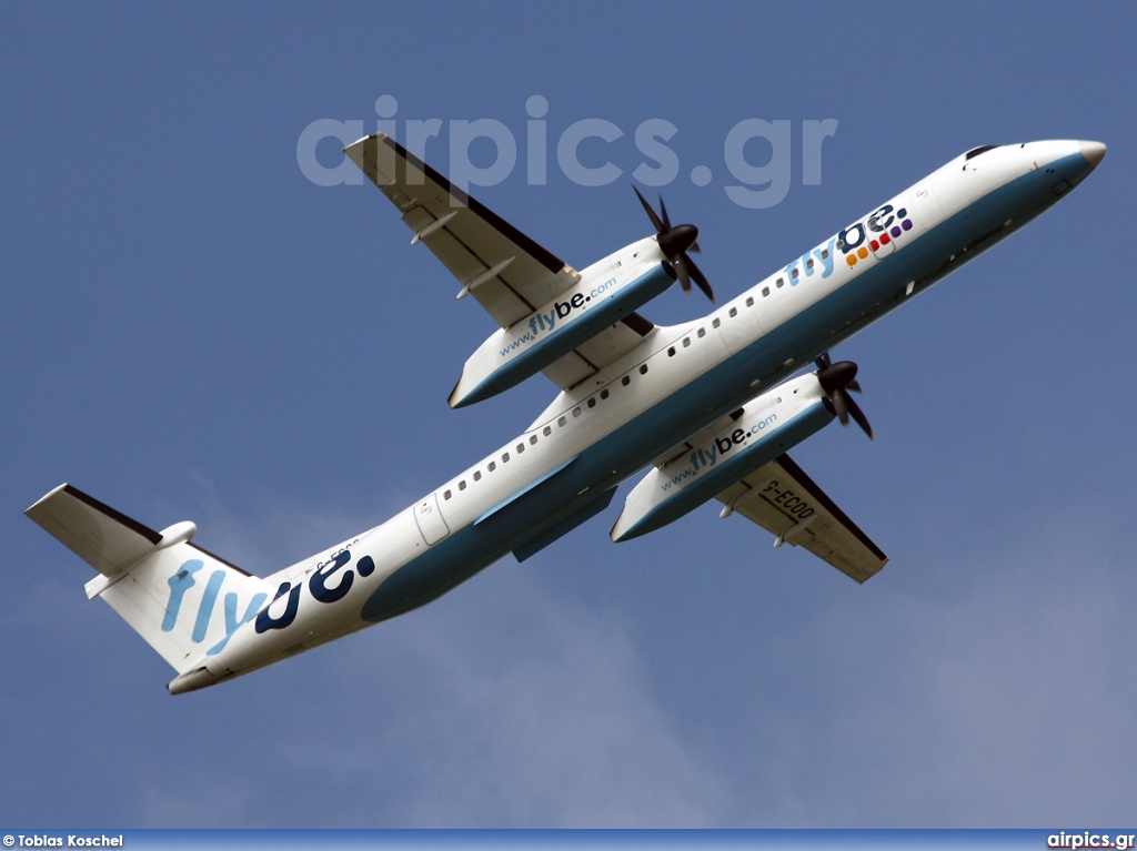 G-ECOO, De Havilland Canada DHC-8-400Q Dash 8, flybe.British European