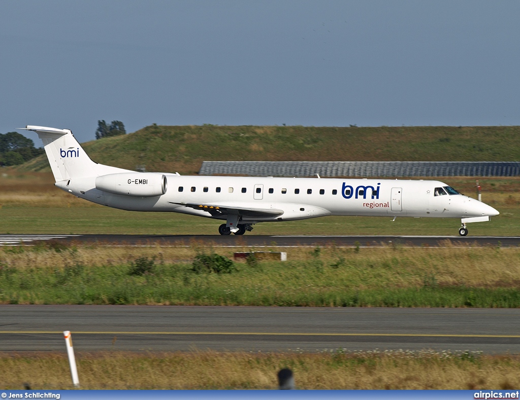 G-EMBI, Embraer ERJ-145EU, flybe.British European