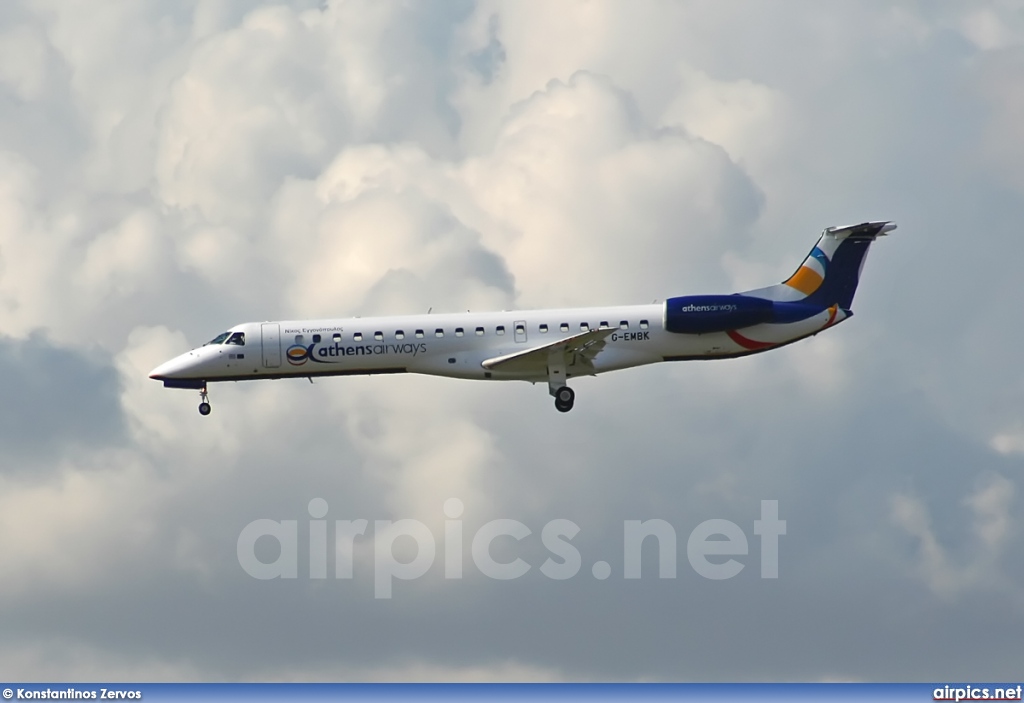 G-EMBK, Embraer ERJ-145EU, Athens Airways