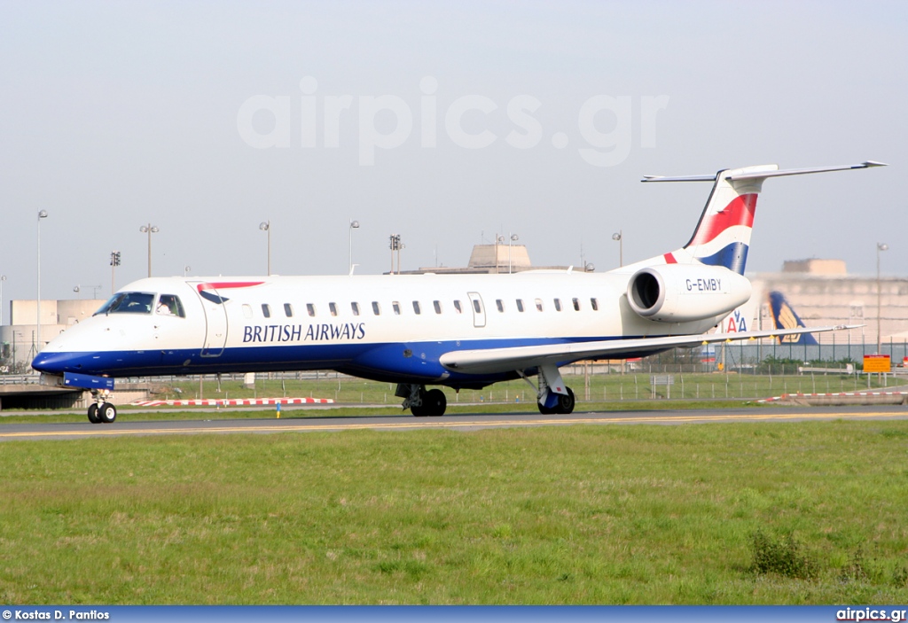 G-EMBY, Embraer ERJ-145EU, British Airways