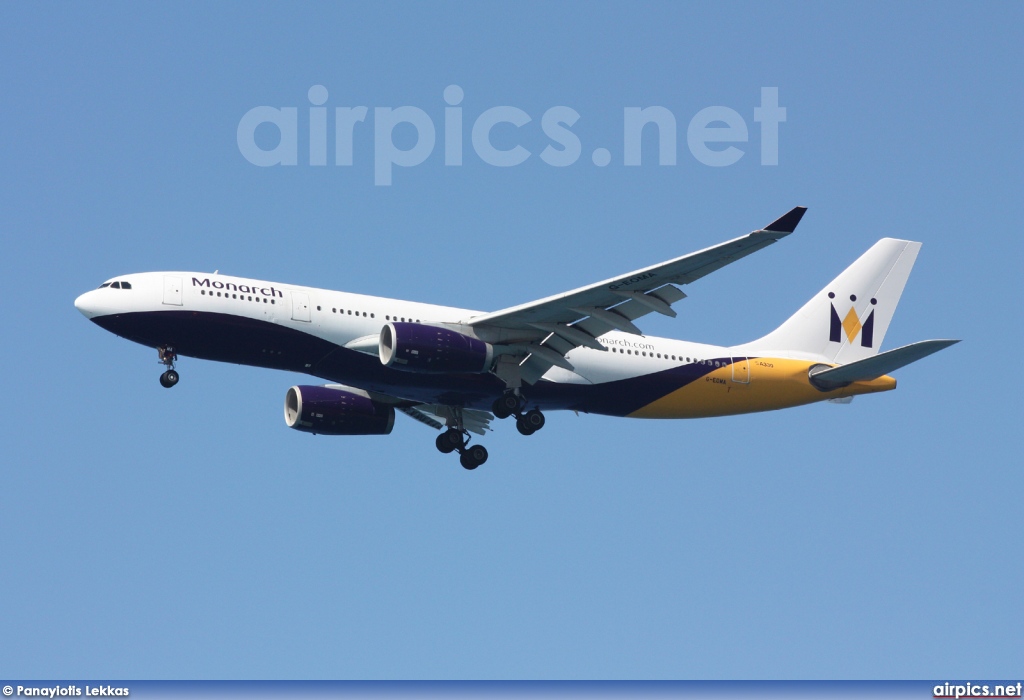 G-EOMA, Airbus A330-200, Monarch Airlines