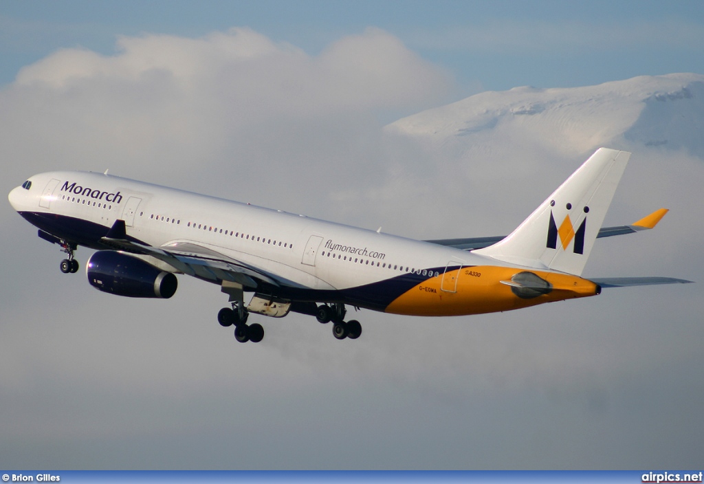 G-EOMA, Airbus A330-200, Monarch Airlines