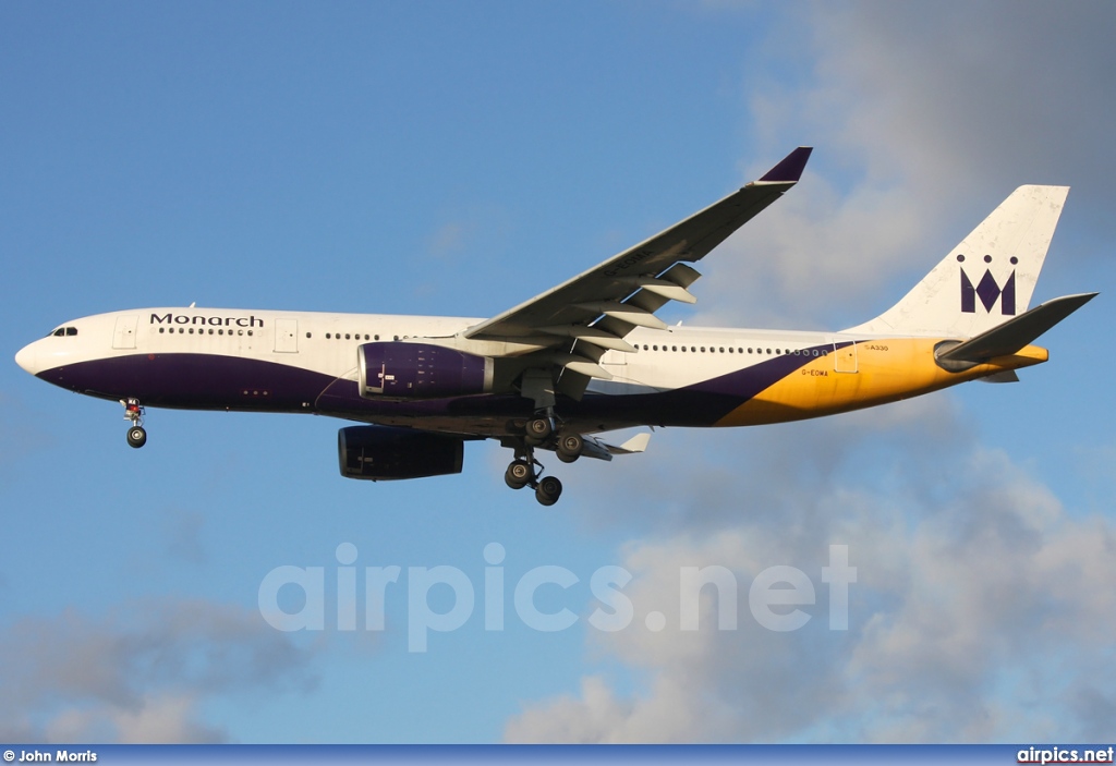 G-EOMA, Airbus A330-200, Monarch Airlines