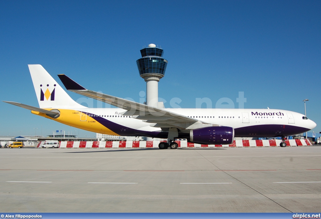 G-EOMA, Airbus A330-200, Monarch Airlines