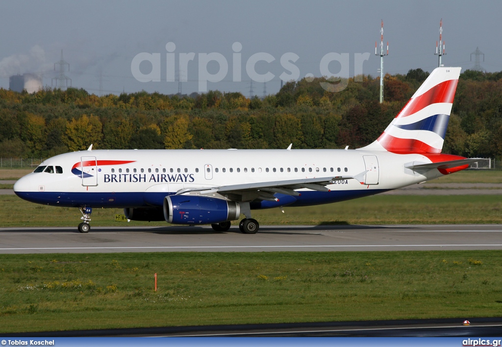 G-EUOA, Airbus A319-100, British Airways