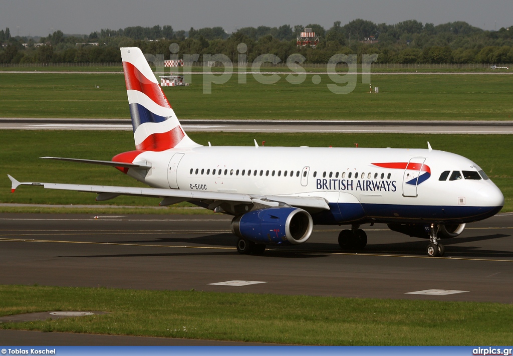 G-EUOC, Airbus A319-100, British Airways