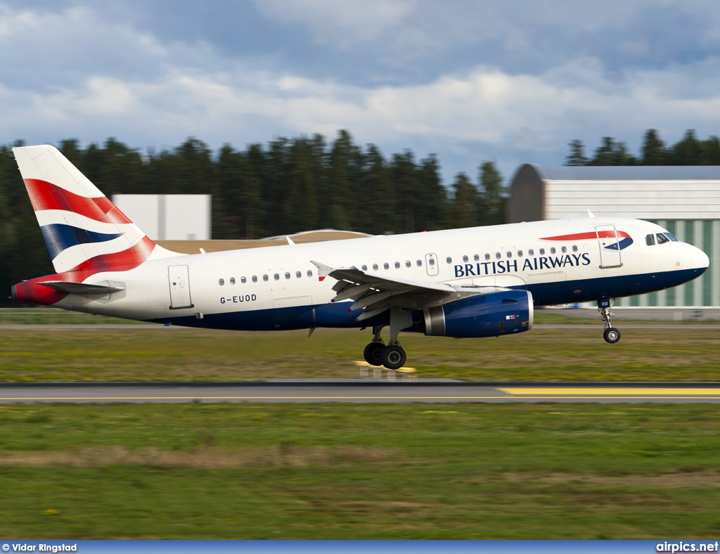 G-EUOD, Airbus A319-100, British Airways