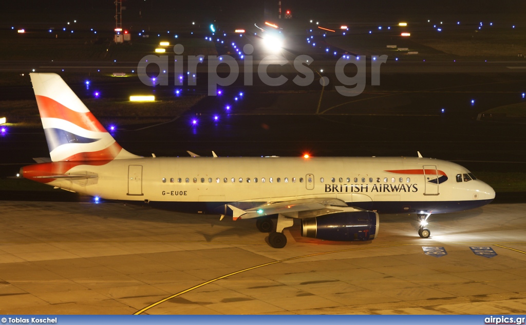 G-EUOE, Airbus A319-100, British Airways