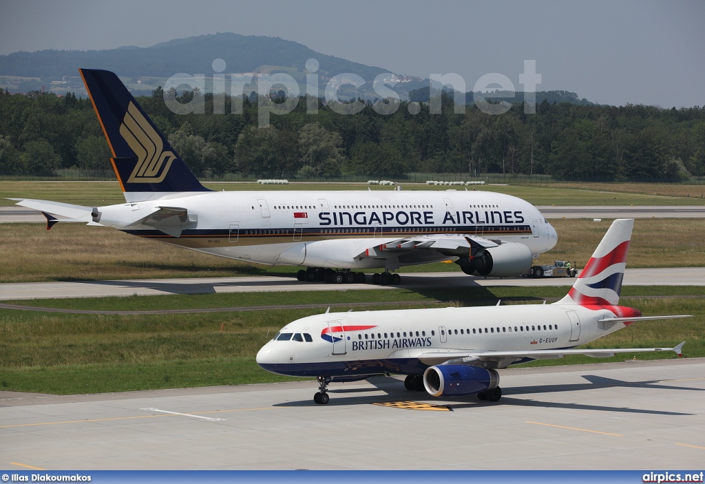 G-EUOF, Airbus A319-100, British Airways