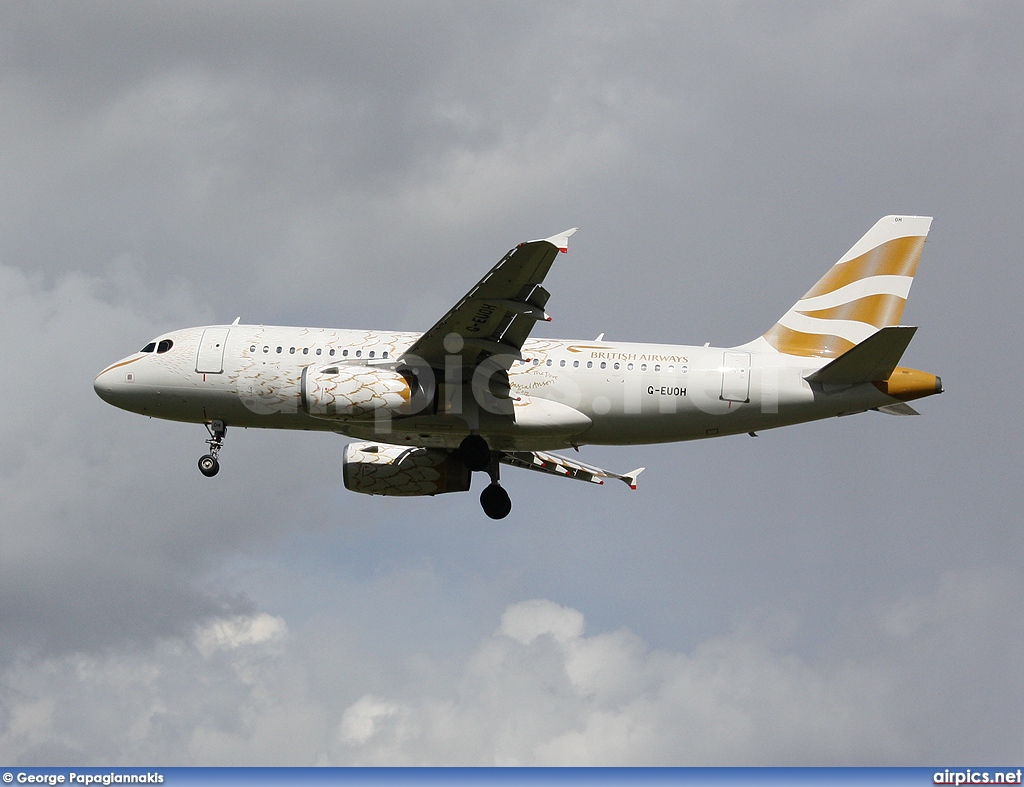 G-EUOH, Airbus A319-100, British Airways