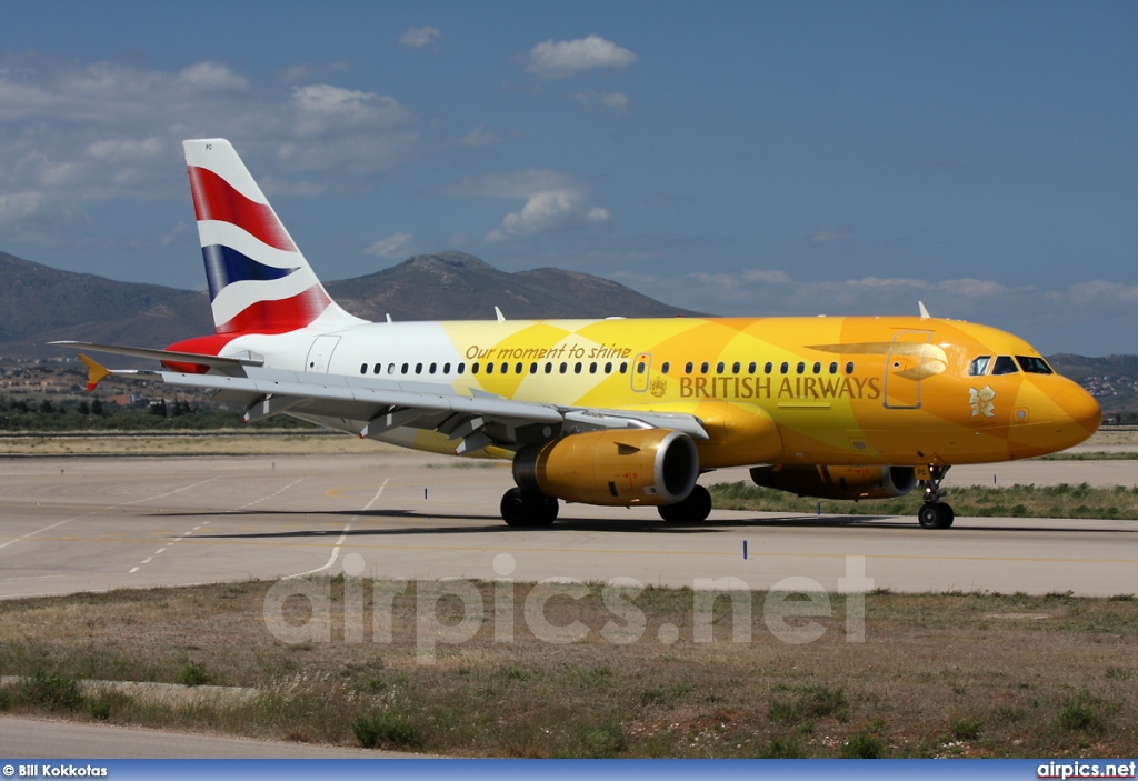 G-EUPC, Airbus A319-100, British Airways