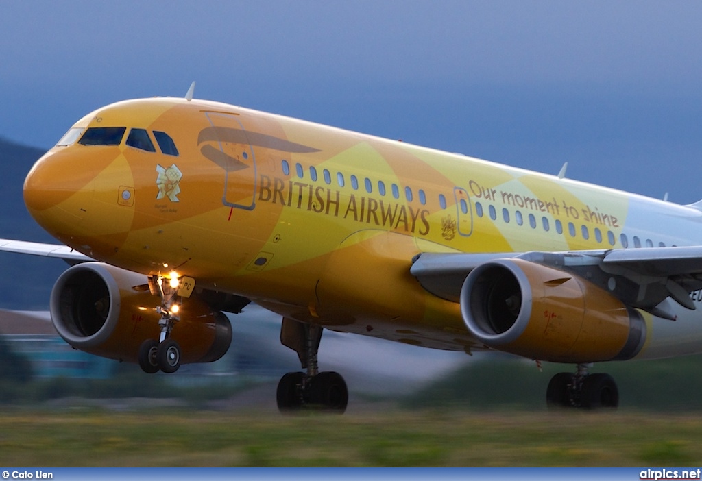 G-EUPC, Airbus A319-100, British Airways