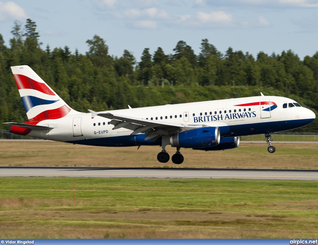 G-EUPD, Airbus A319-100, British Airways