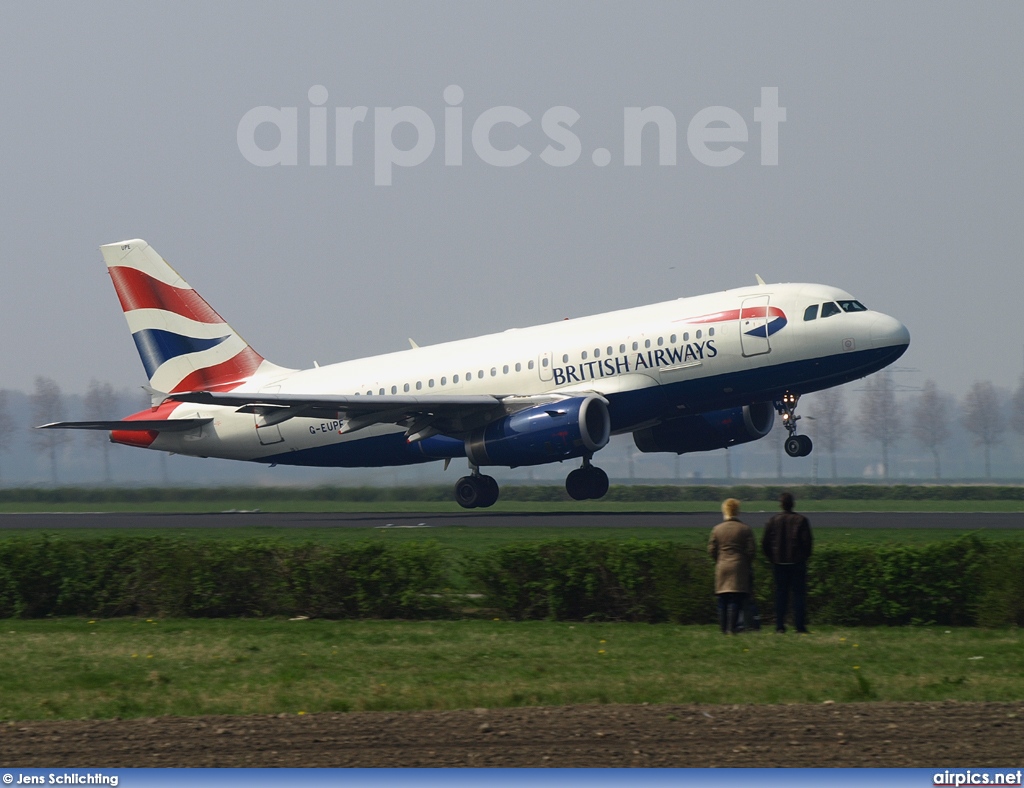 G-EUPE, Airbus A319-100, British Airways