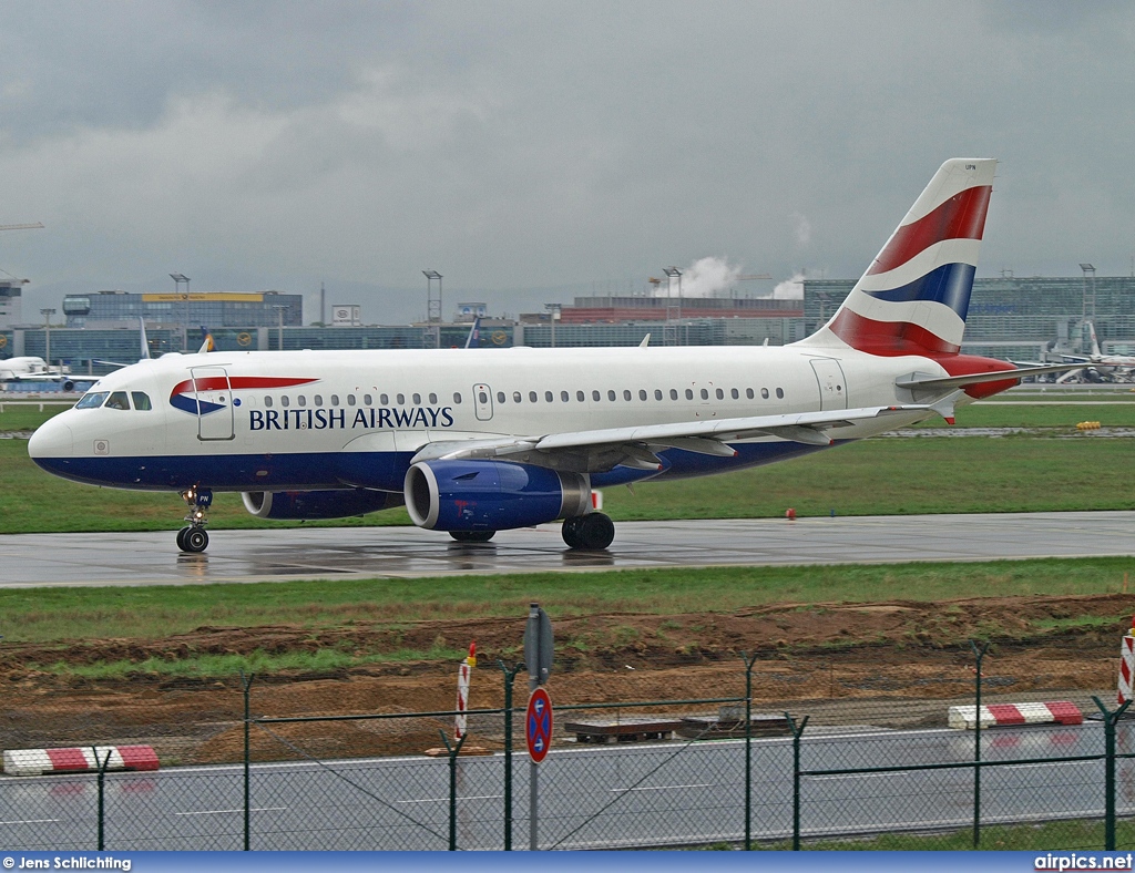 G-EUPN, Airbus A319-100, British Airways