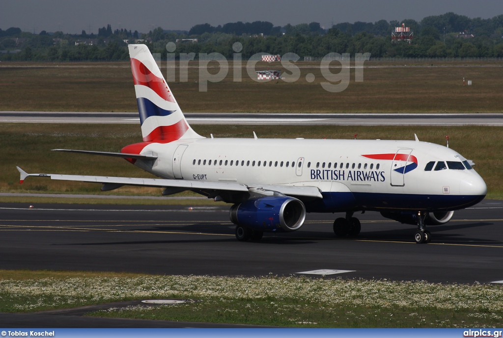 G-EUPT, Airbus A319-100, British Airways