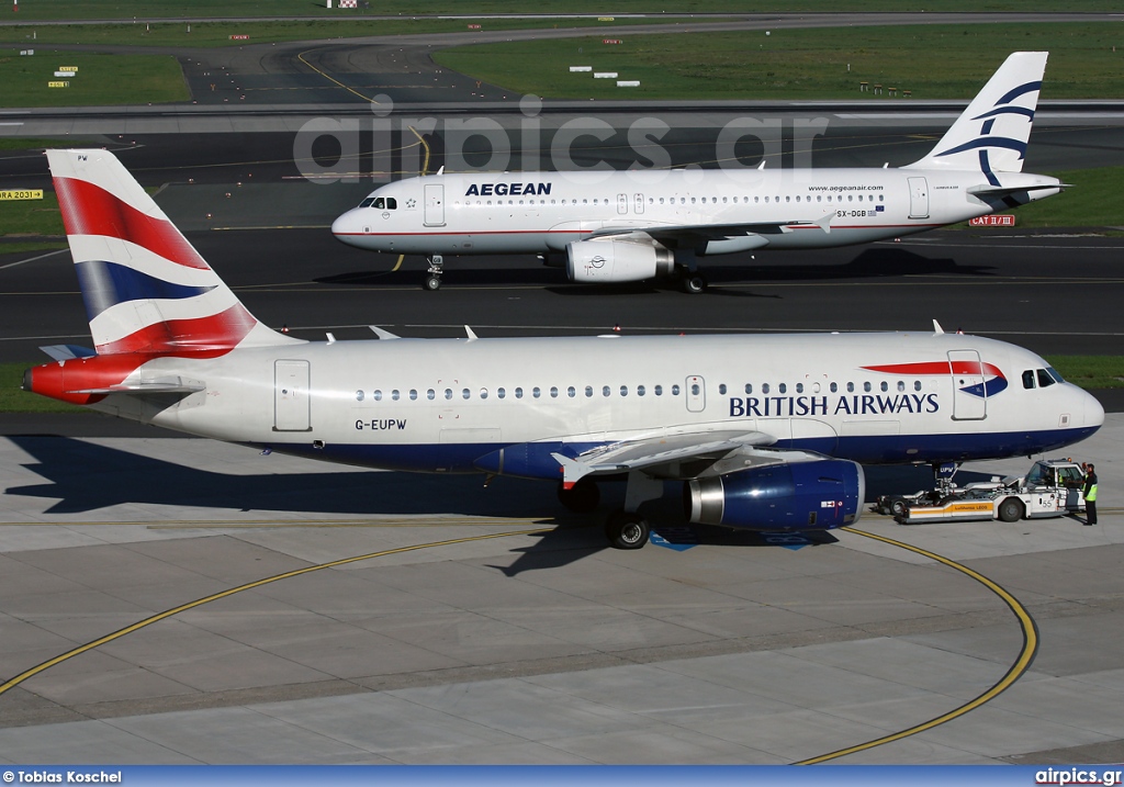 G-EUPW, Airbus A319-100, British Airways