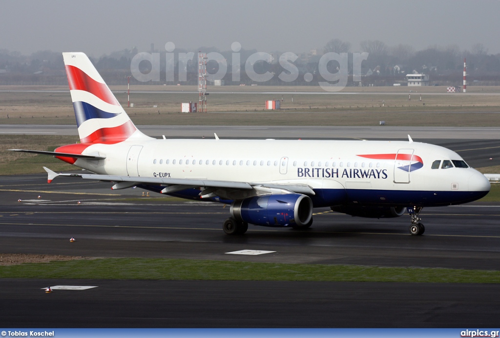 G-EUPX, Airbus A319-100, British Airways