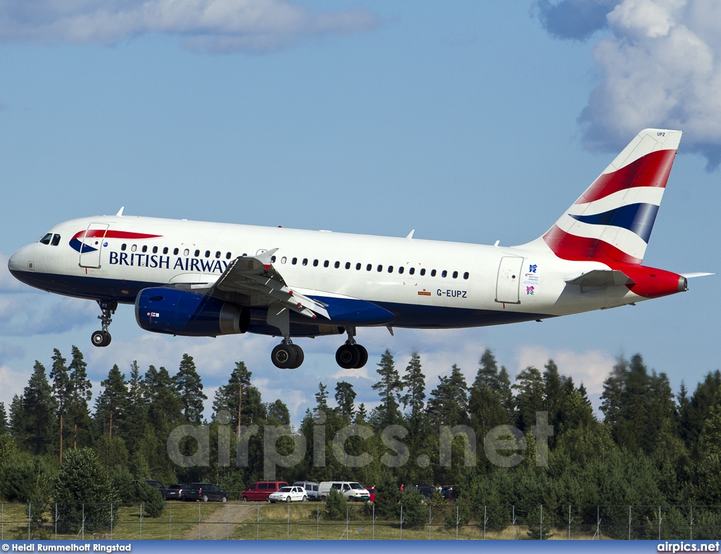 G-EUPZ, Airbus A319-100, British Airways