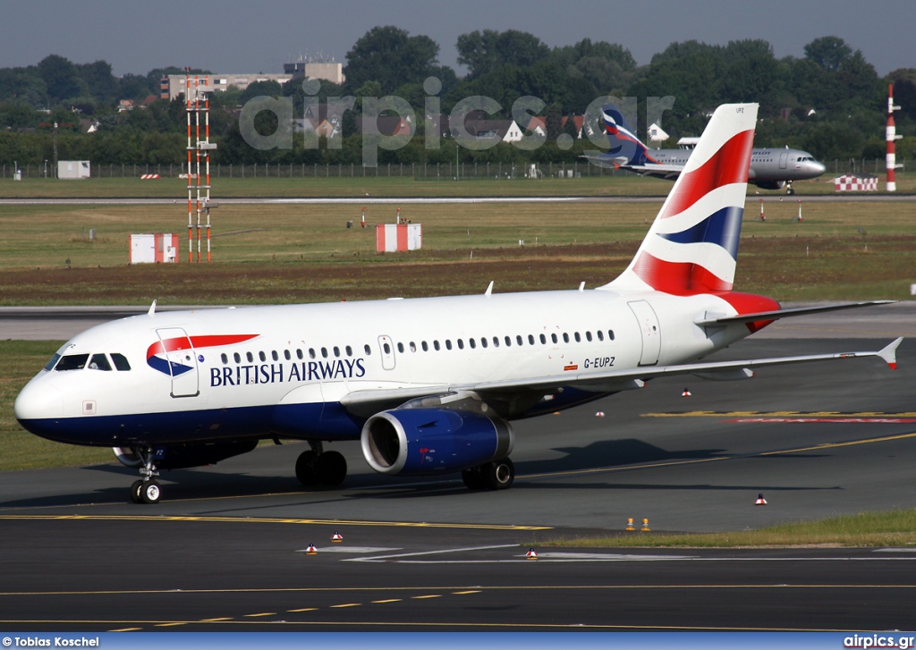 G-EUPZ, Airbus A319-100, British Airways