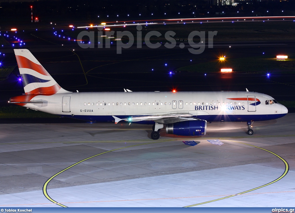 G-EUUA, Airbus A320-200, British Airways