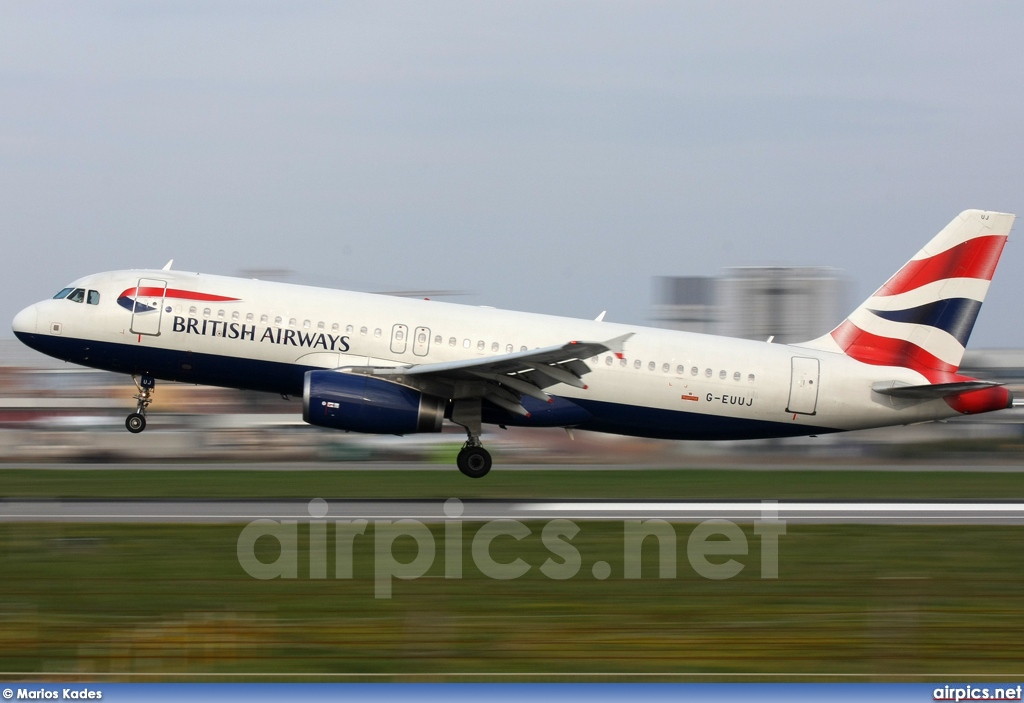 G-EUUJ, Airbus A320-200, British Airways