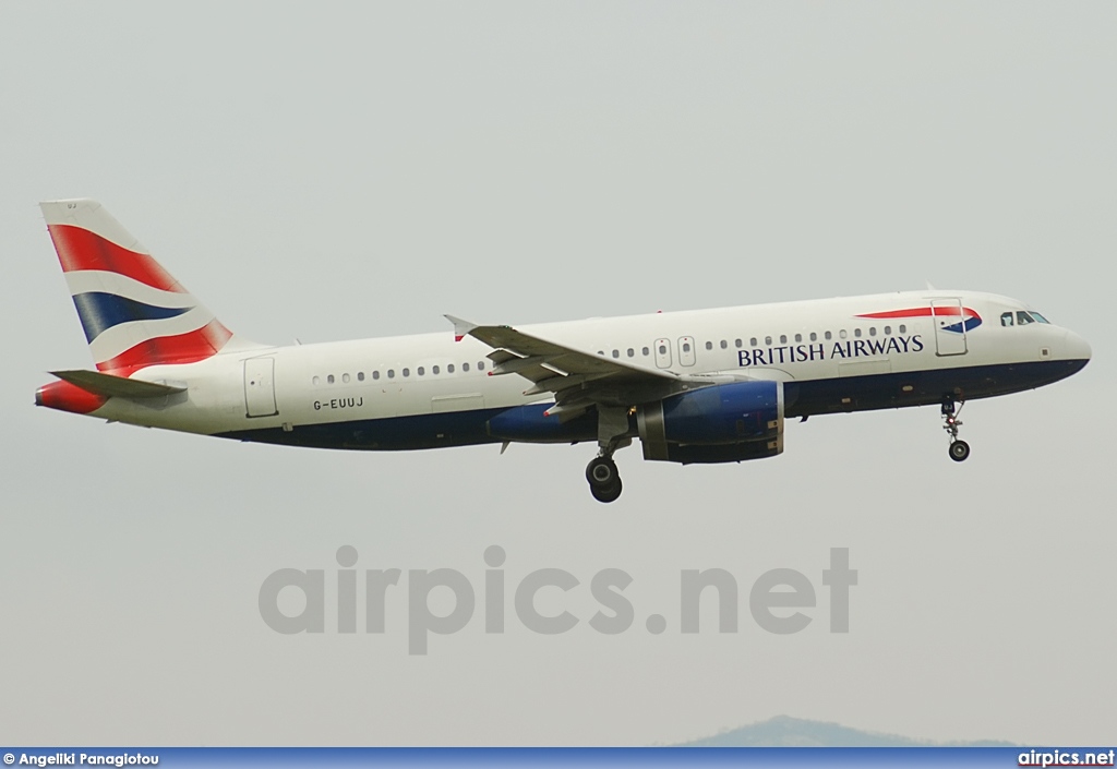 G-EUUJ, Airbus A320-200, British Airways