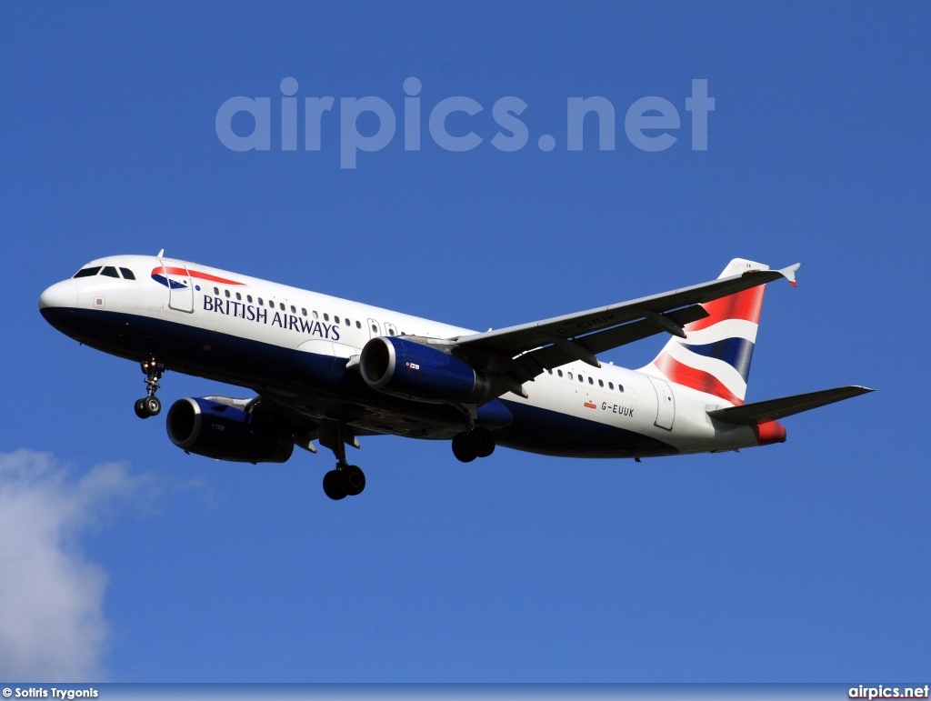 G-EUUK, Airbus A320-200, British Airways