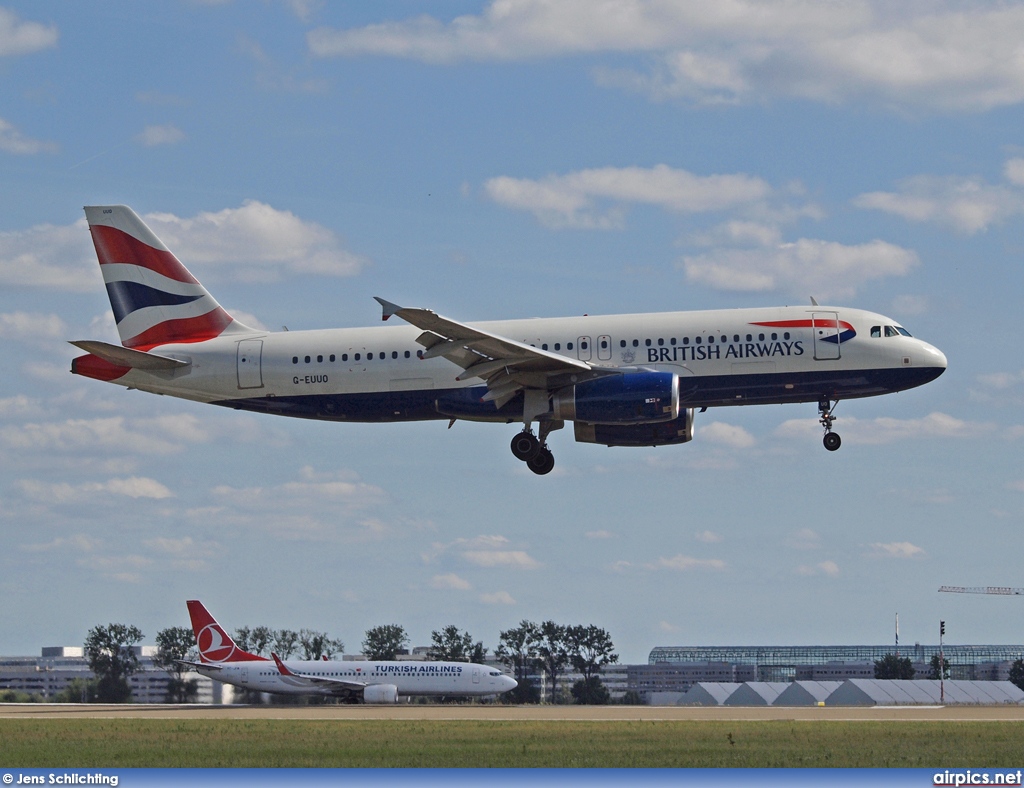 G-EUUO, Airbus A320-200, British Airways