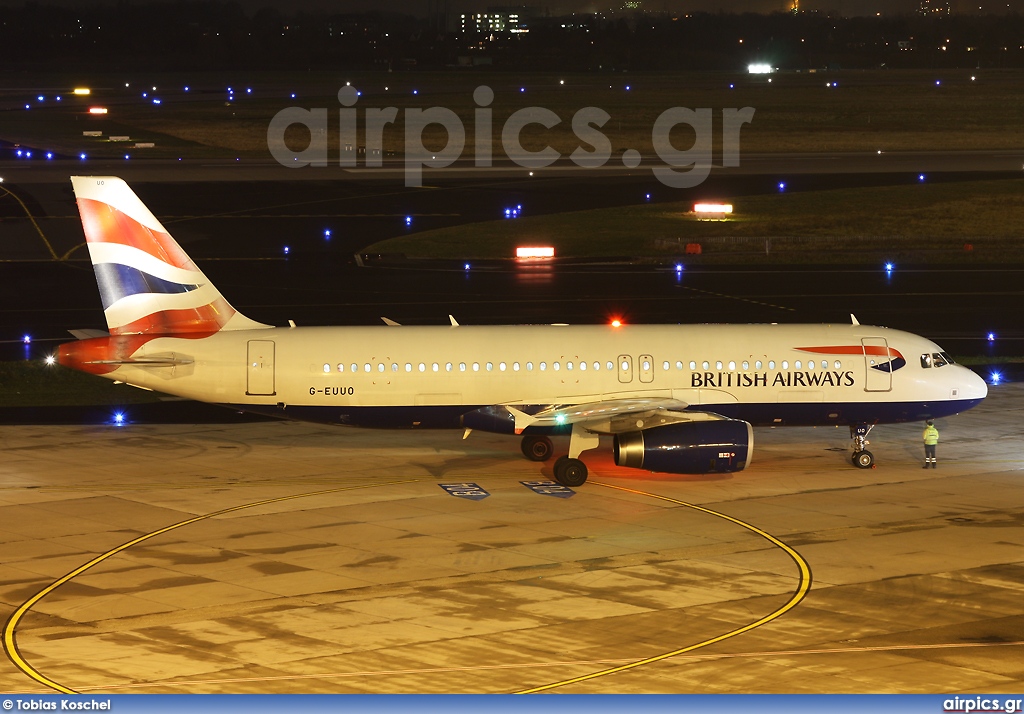 G-EUUO, Airbus A320-200, British Airways