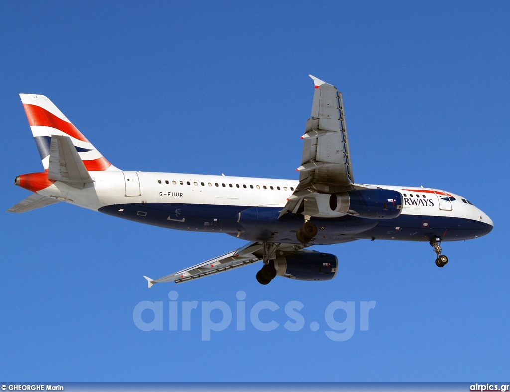 G-EUUR, Airbus A320-200, British Airways