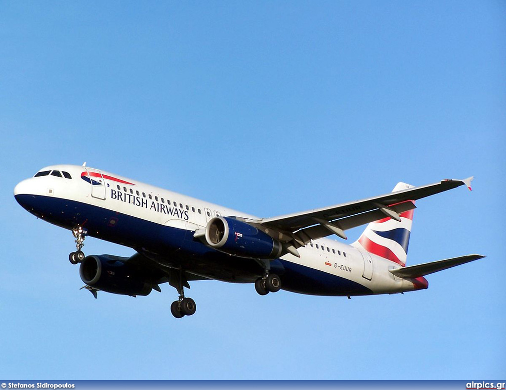 G-EUUR, Airbus A320-200, British Airways