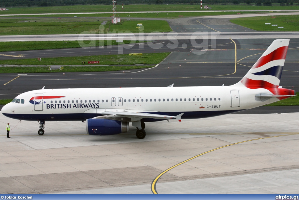 G-EUUT, Airbus A320-200, British Airways