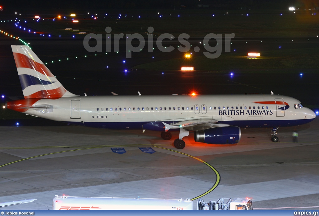 G-EUUU, Airbus A320-200, British Airways