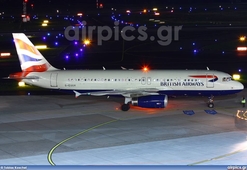 G-EUUV, Airbus A320-200, British Airways