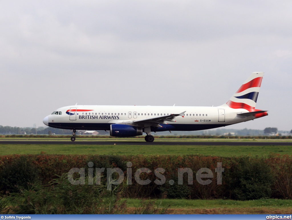 G-EUUW, Airbus A320-200, British Airways