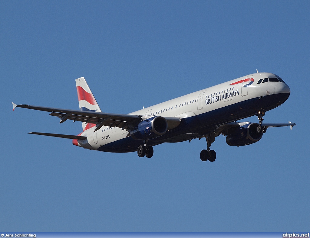 G-EUXE, Airbus A321-200, British Airways