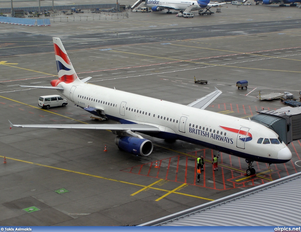 G-EUXE, Airbus A321-200, British Airways