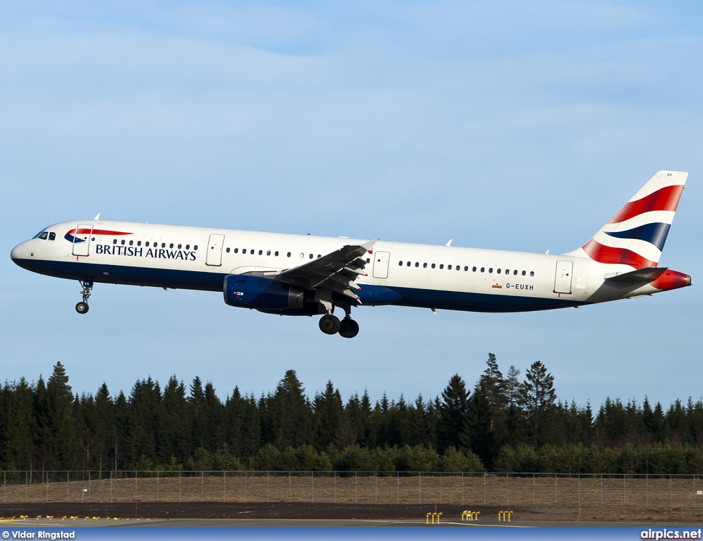 G-EUXH, Airbus A321-200, British Airways