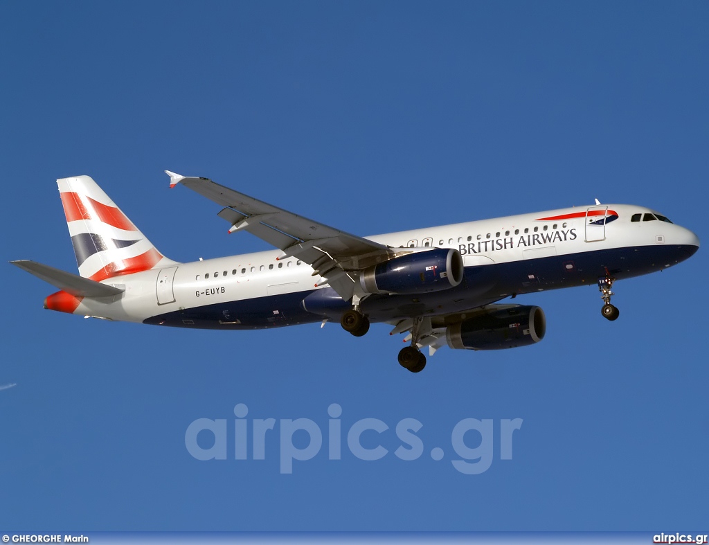 G-EUYB, Airbus A320-200, British Airways