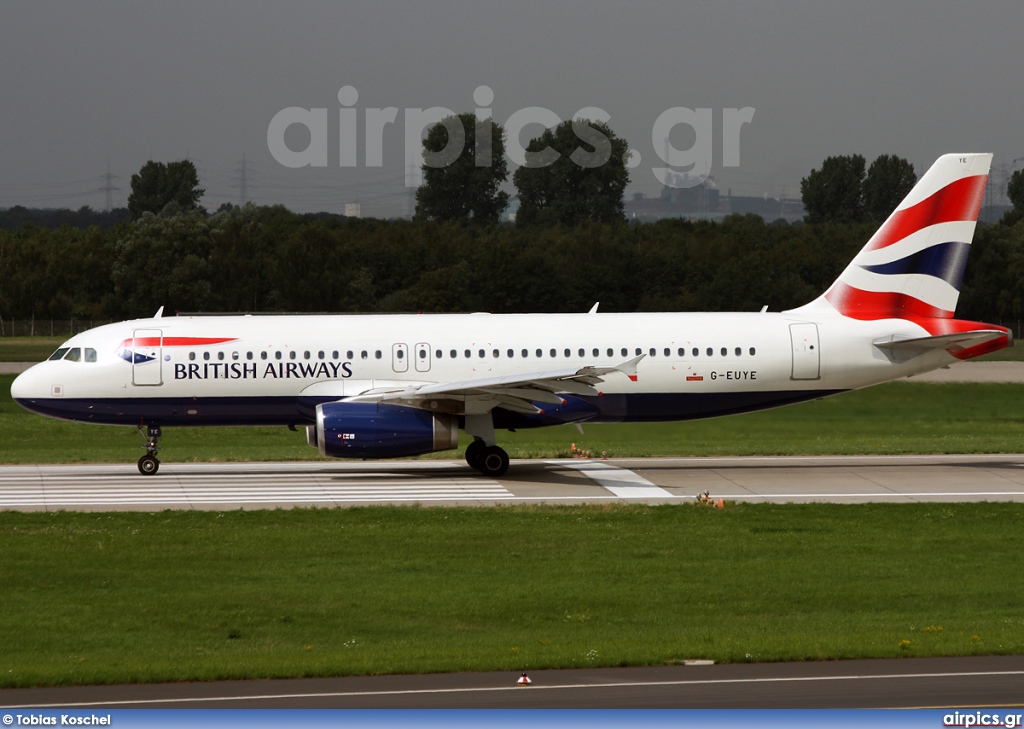 G-EUYE, Airbus A320-200, British Airways